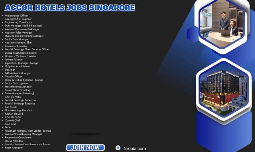 ACCOR Hotels Jobs Singapore