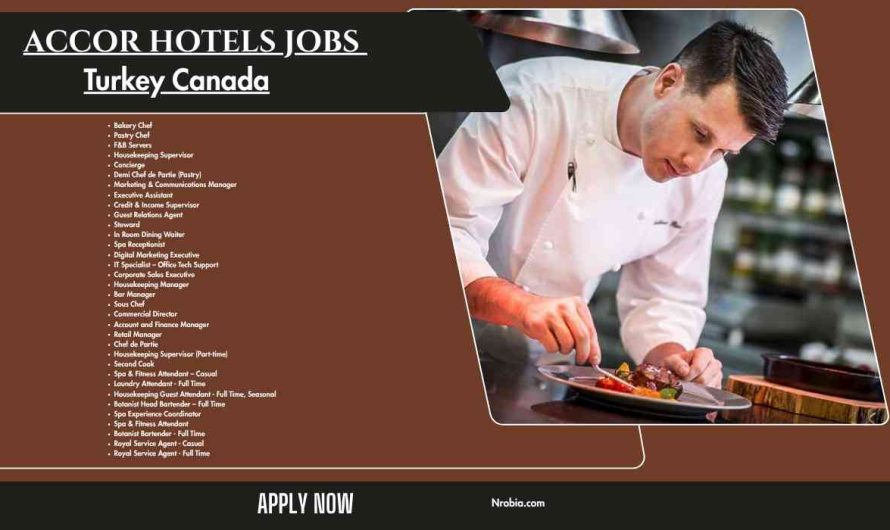 Accor Hotels Jobs Turkey Canada
