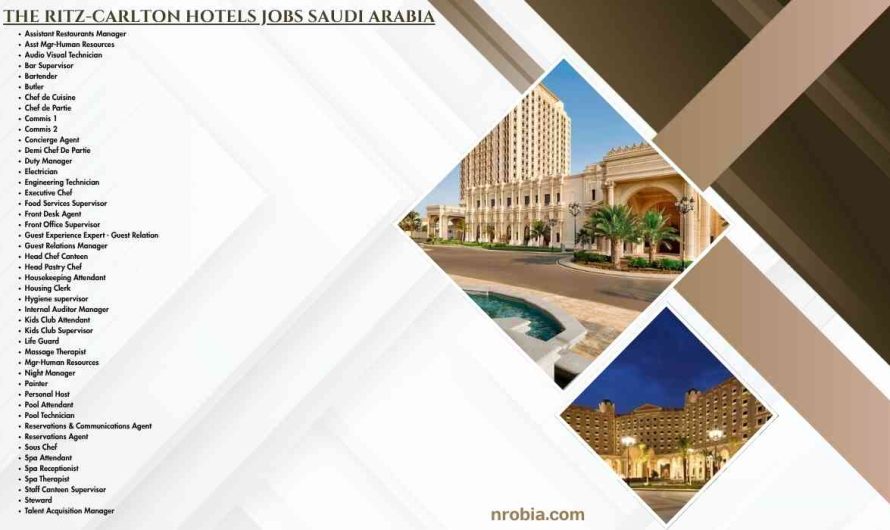 The Ritz-Carlton Hotels jobs Saudi Arabia